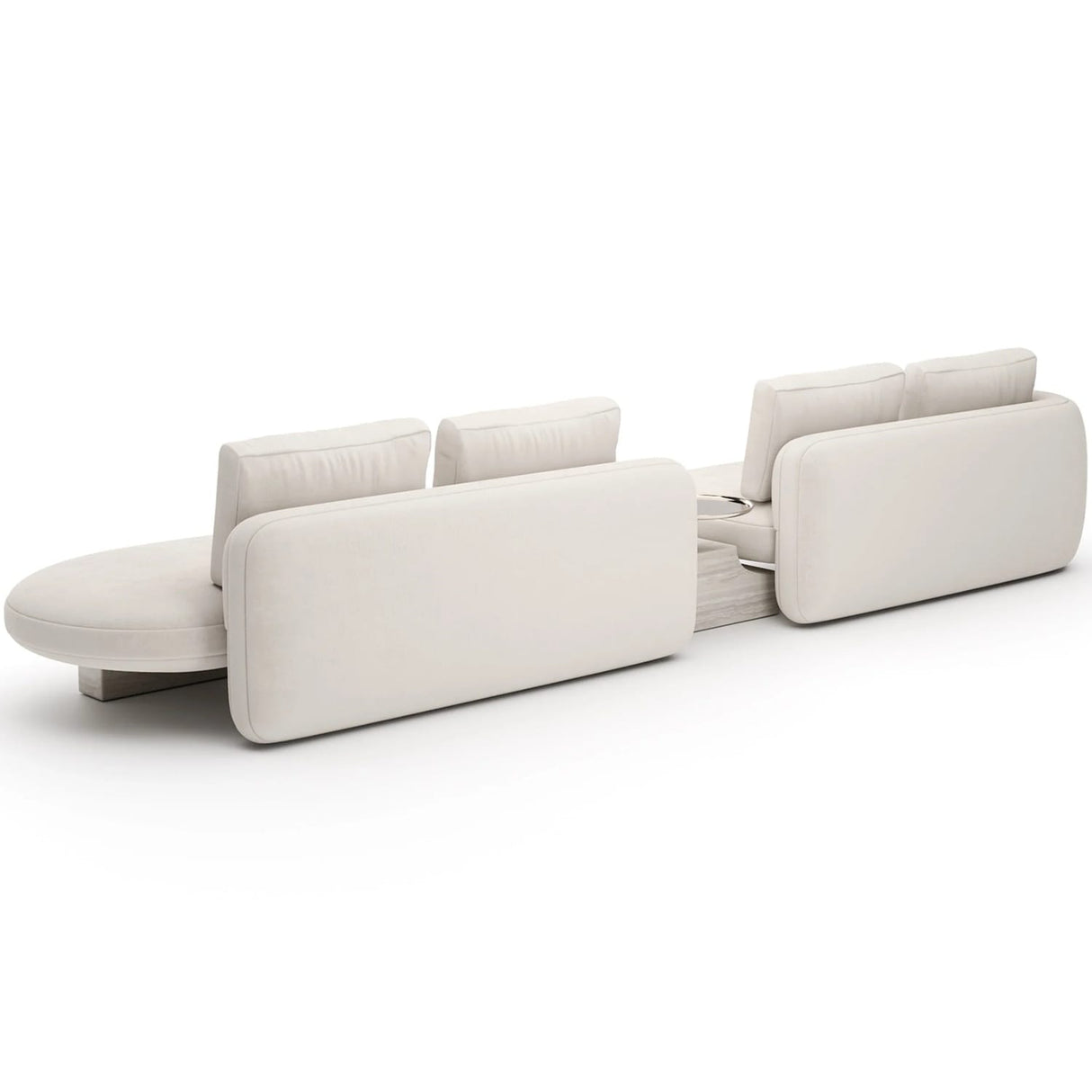 Overlap Sectional Sofas + Sectionals