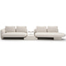 Overlap Sectional Sofas + Sectionals UPH-425V-SEC1-B 662896062397