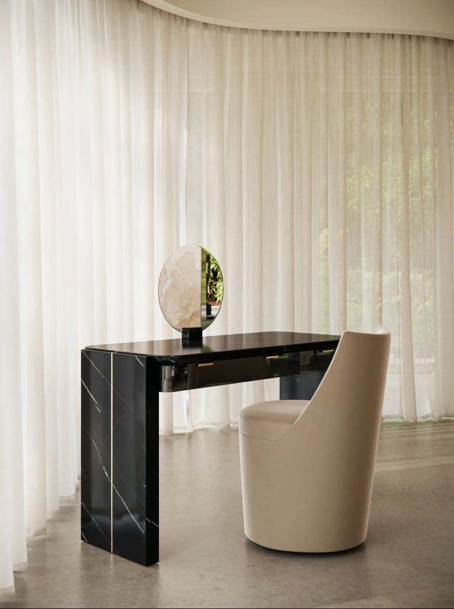 Overlap Vanity Vanity Desk