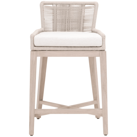 Overlay Outdoor Counter Stool Outdoor Furniture 6859CS.OYS/WHT/W-ET 842279146283