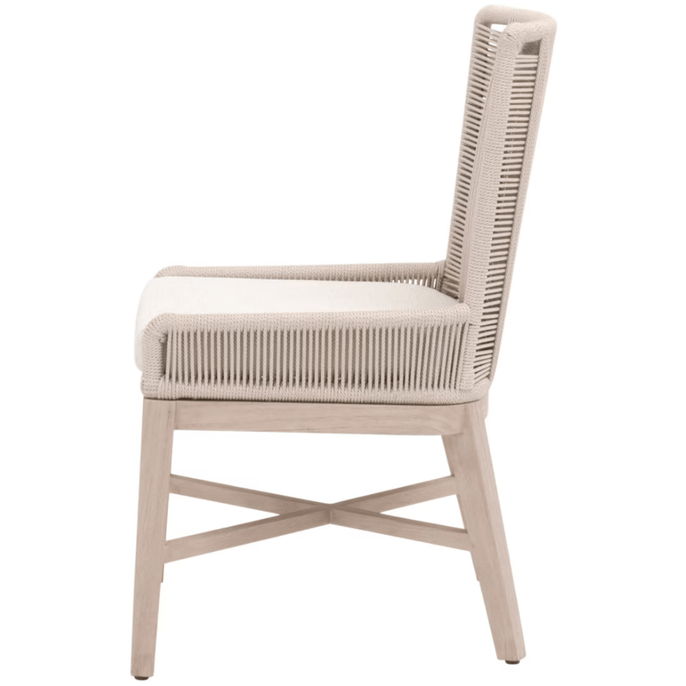 Overlay Outdoor Dining Chair (Set of 2) Outdoor Furniture 6859.OYS/WHT/W-ET 842279146290