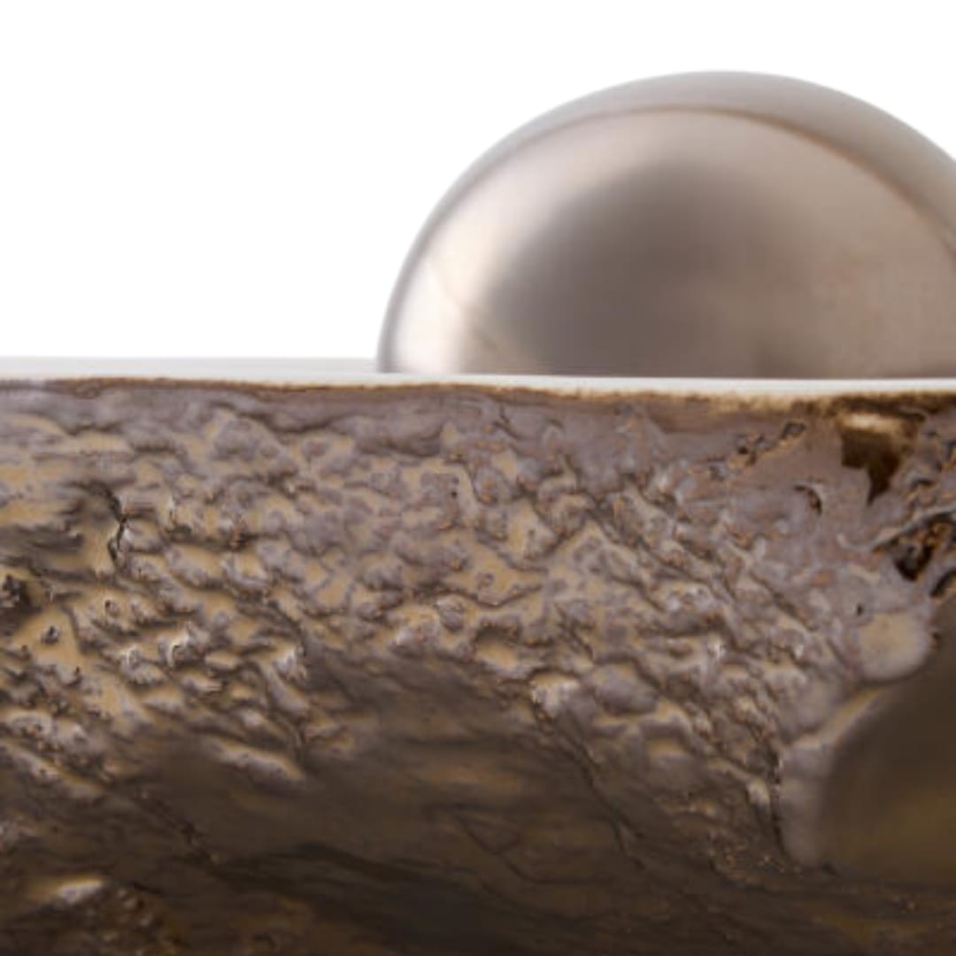 Oyster Bowl Centerpiece + Accent Bowls