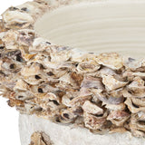 Oyster Shell Planter Outdoor Planters