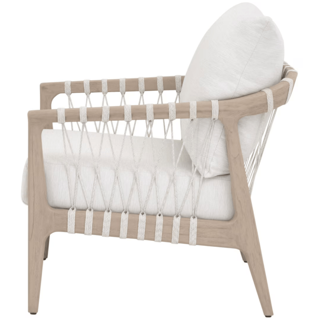 Pacific Outdoor Club Chair Occasional + Accent Chairs 6801.WHT/WHT/W-ET 842279146023