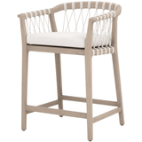 Pacific Outdoor Counter Stool Bar + Counter Stools 6800CS.WHT/WHT/W-ET 842279146016