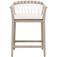 Pacific Outdoor Counter Stool Bar + Counter Stools 6800CS.WHT/WHT/W-ET 842279146016