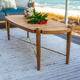 Pacifica Rectangular Coffee Table Outdoor Coffee Tables 14524