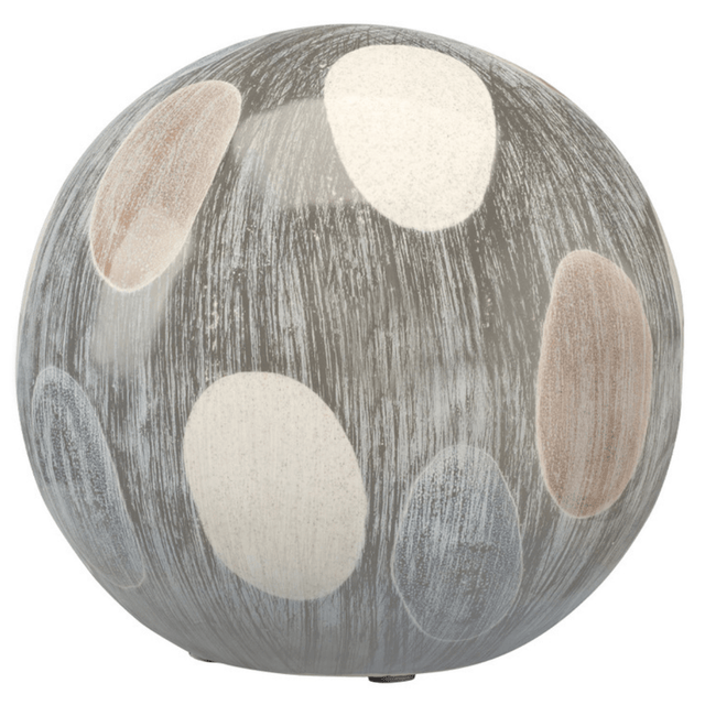 Painted Sphere Decorative Object 7PAIN-SMCR 688933034219