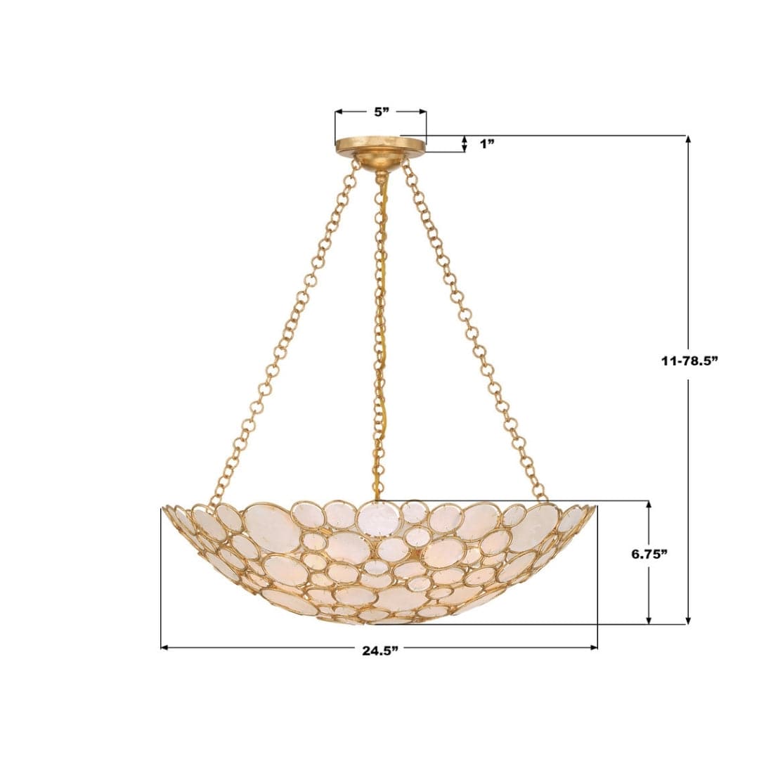 Palla Chandelier Chandeliers PAL-525-GA 633779102080