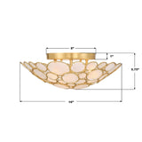 Palla Semi Flush Mount Flush Mounts