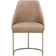 Parissa Dining Chair (Set of 2) Dining Chair 6011.IVT-BGLD 842279147129