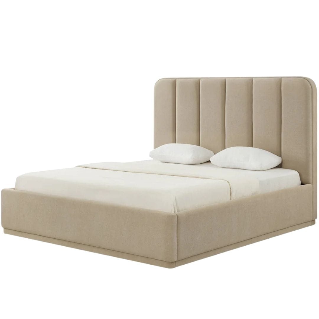 Parker Chenille Bed Beds + Headboards