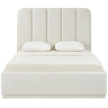 Parker Chenille Bed Beds + Headboards TOV-B69405 793580653291