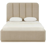 Parker Chenille Bed Beds + Headboards TOV-B69407 793580653314