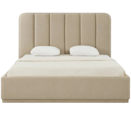 Parker Chenille Bed Beds + Headboards TOV-B69408 793580653321