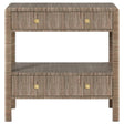 Parson Nightstand Nightstands + Bedside Tables FURPARSNGDBMO