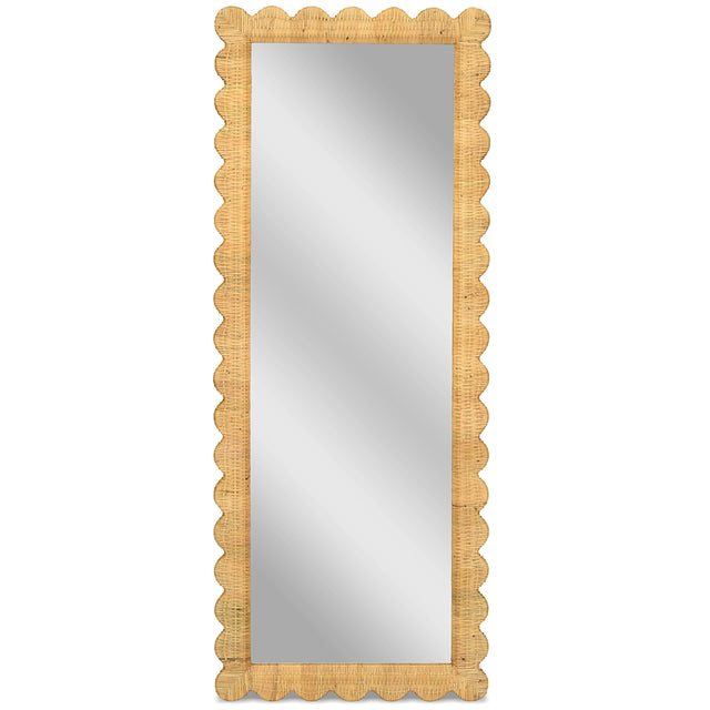 Paula Natural Rattan Wall Mirror Mirrors TOV-C21048