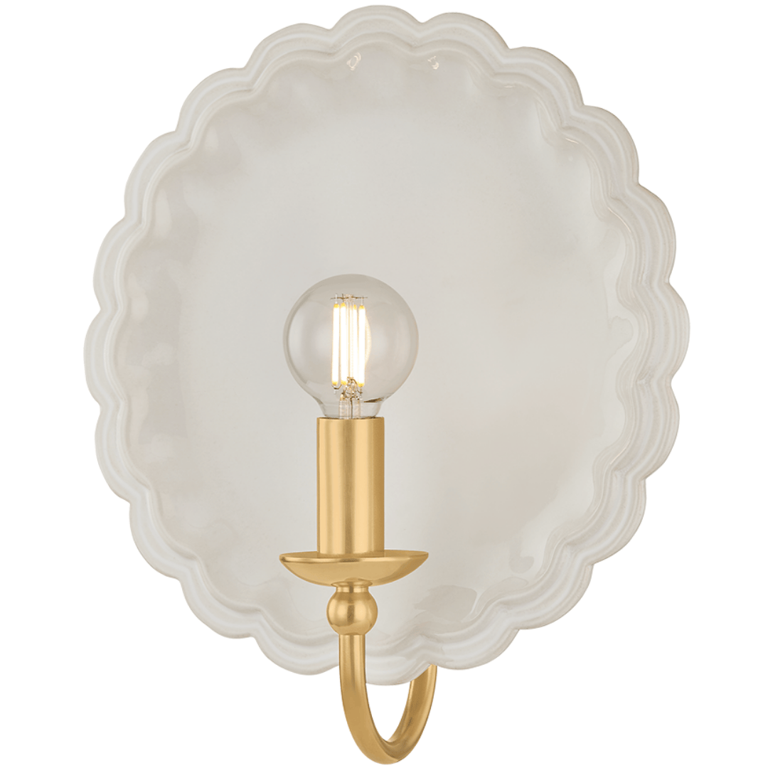 Paulette Wall Sconce Sconces H1140101-AGB/CSI 197292998730