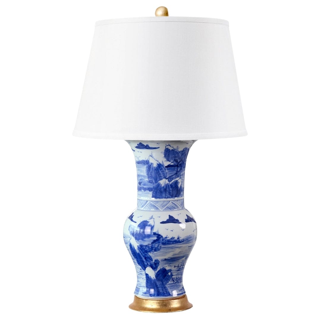 Pavillion Lamp with Shade Table + Desk Lamps PAV-800-300-WS