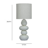 Pebble Table Lamp Table + Desk Lamps TOV-G19029 793580650788