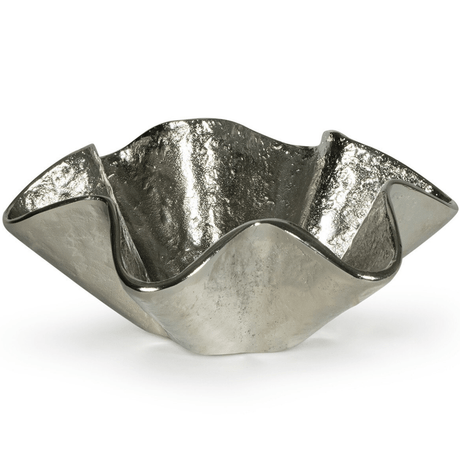 Pedicoat Metal Bowl Decorative Object 20-1641SIL