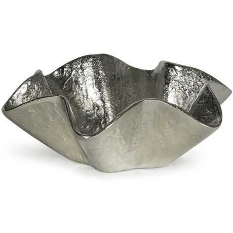 Pedicoat Metal Bowl Decorative Object 20-1642SIL