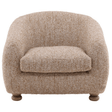 Peggy Occasional Chair Accent Chair DOV34062-BRWN