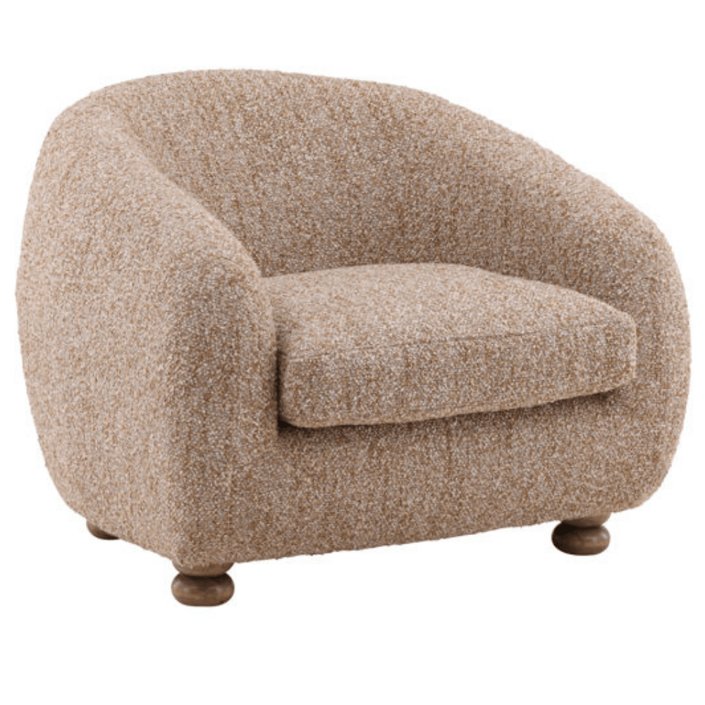Peggy Occasional Chair Accent Chair DOV34062-BRWN
