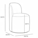 Perla Dining Chair Dining Chairs + Benches