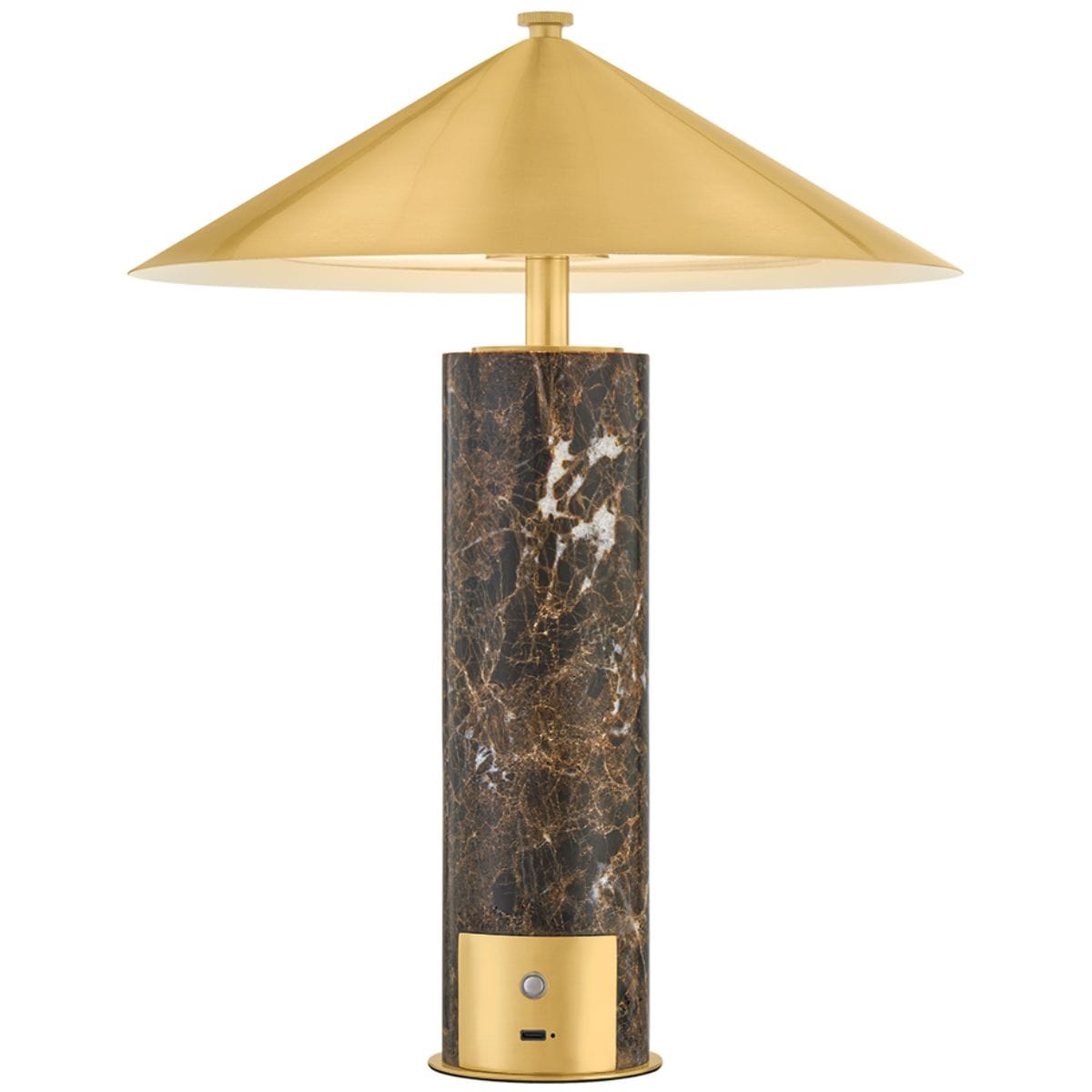 Permont Rechargeable Table Lamp Table + Desk Lamps L6251-AGB