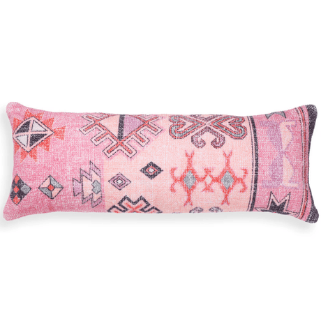 Persian Pink Cotton Bolster Pillow Pillow & Decor TOV-C18742