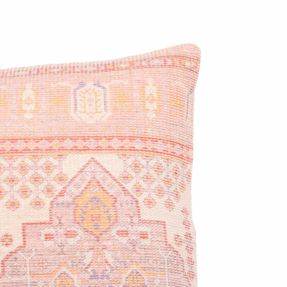 Persian Pink Square Accent Pillow Pillow & Decor TOV-C18746