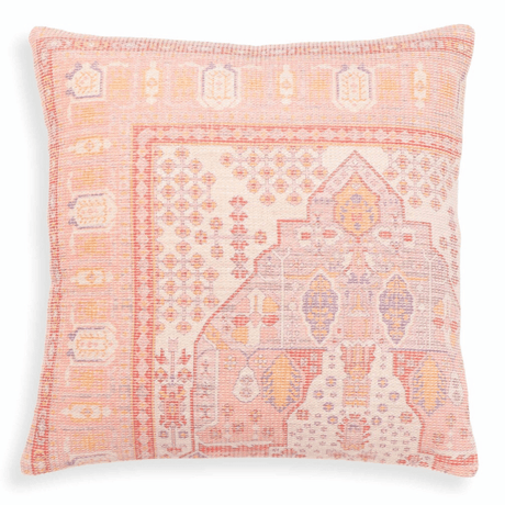 Persian Pink Square Accent Pillow Pillow & Decor TOV-C18746