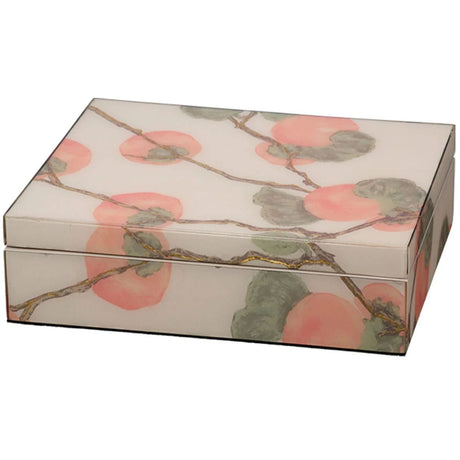 Persimmon Lacquered Box Boxes 7PERM-BXCR 688933041729