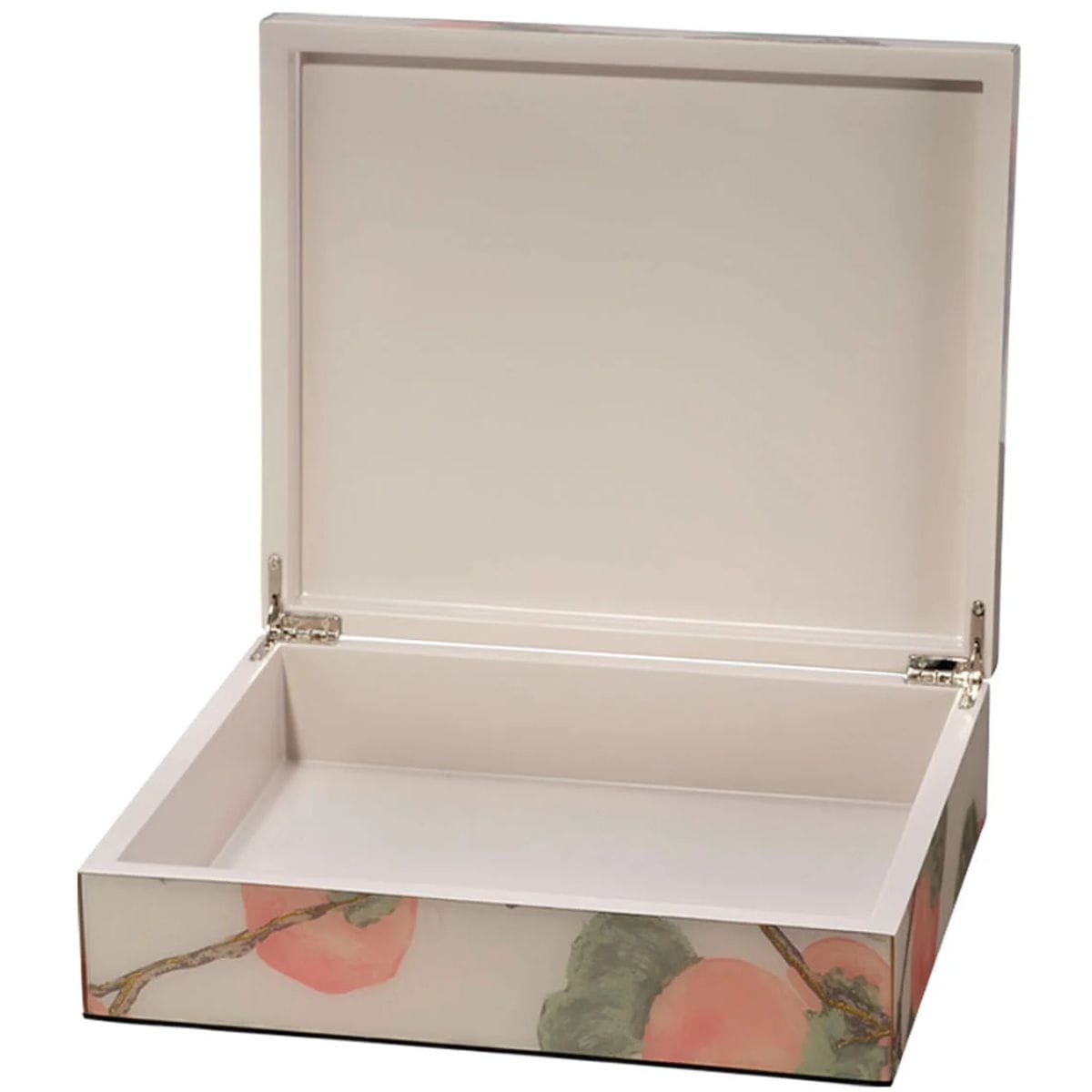 Persimmon Lacquered Box Boxes 7PERM-BXCR 688933041729