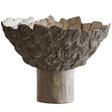 Petaled Pedestal Compote Decorative Object 7.10760