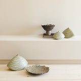 Petaled Pedestal Compote Decorative Object 7.10760