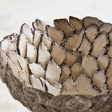 Petaled Pedestal Compote Decorative Object 7.10760