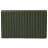 Peyton Ribbed Leather Storage Box Boxes TOV-T18913 793580645227