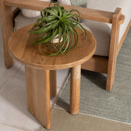 Phaedra Indoor/Outdoor Side Table Outdoor Side Tables DOV10005-NATL