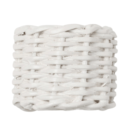 Pierce Napkin Ring (Pack of 4) Kitchen Accessory TACPIERC-PWH-NPK