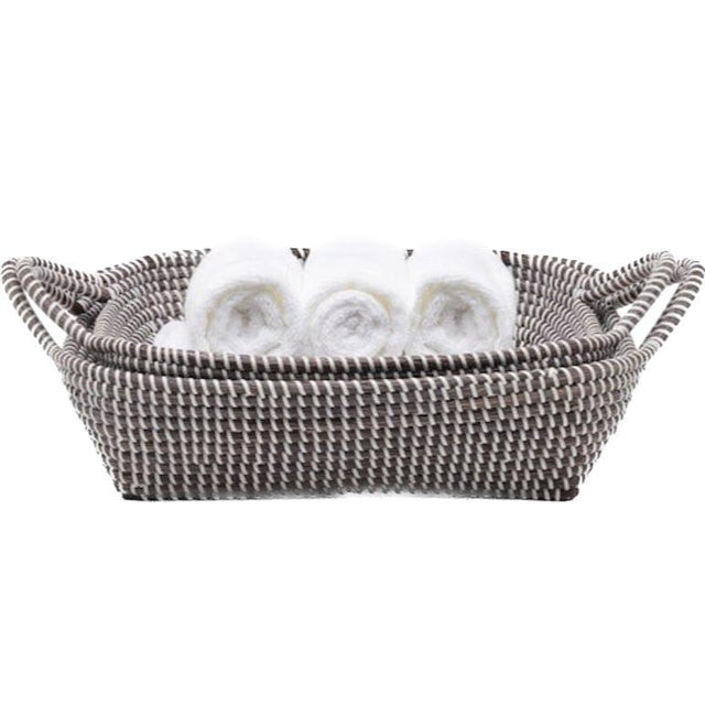 Pigeon & Poodle Roslyn Storage Baskets Set Pillow & Decor