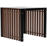 Pinstripe End Table Side Tables CLA-025-413 662896063998