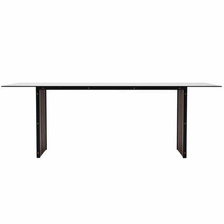 Pinstripe Slatted Dining Table Dining Tables CLA-025-2022A 662896063554