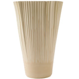 Pleated Vase Vases + Urns