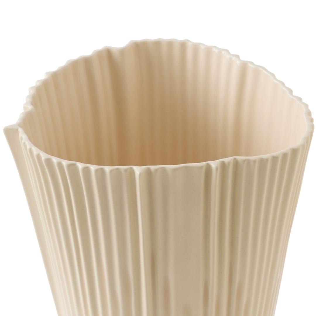 Pleated Vase Vases + Urns