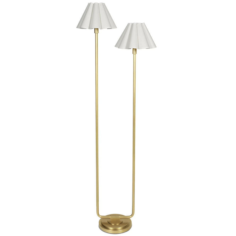 Polly Floor Lamp Floor Lamp 14-1066NB-WT