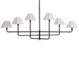 Polly Metal Chandelier 16-1454BB-WT