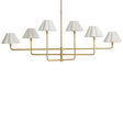 Polly Metal Chandelier 16-1454NB-WT