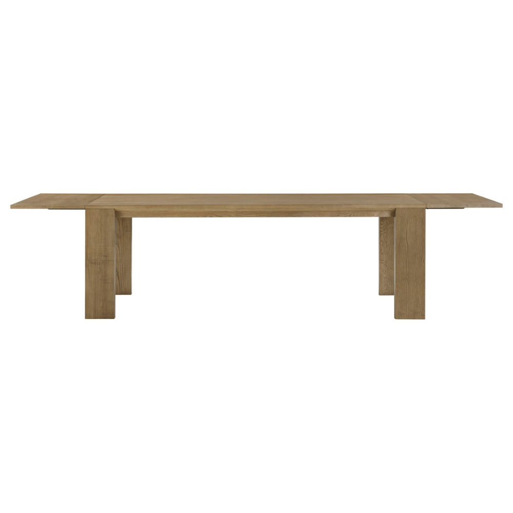 Polly Natural Ash Extendable Rectangular Dining Table Dining Table TOV-D54351